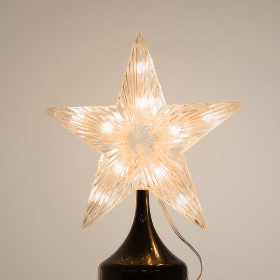 Décoration de Noël extérieure LED 210 cm avec 370 LED blanc chaud