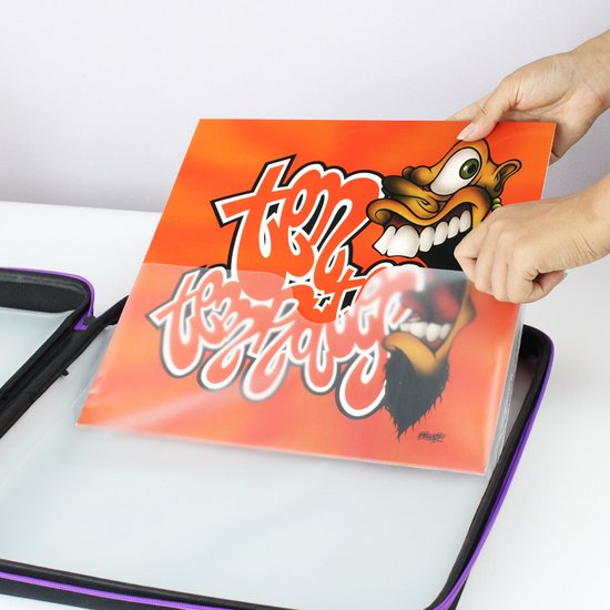 VDD LP Storage Sleeve - Storage System - Vinyl Storage Sleeve - LP Storage Sleeve - Black