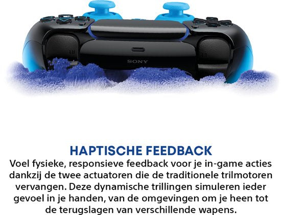 Manette sans fil Sony PS5 DualSense - Bleu Starlight
