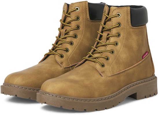 Jack & Jones - Chaussures à lacets pour homme Thames Boot - Beige - Pointure 46