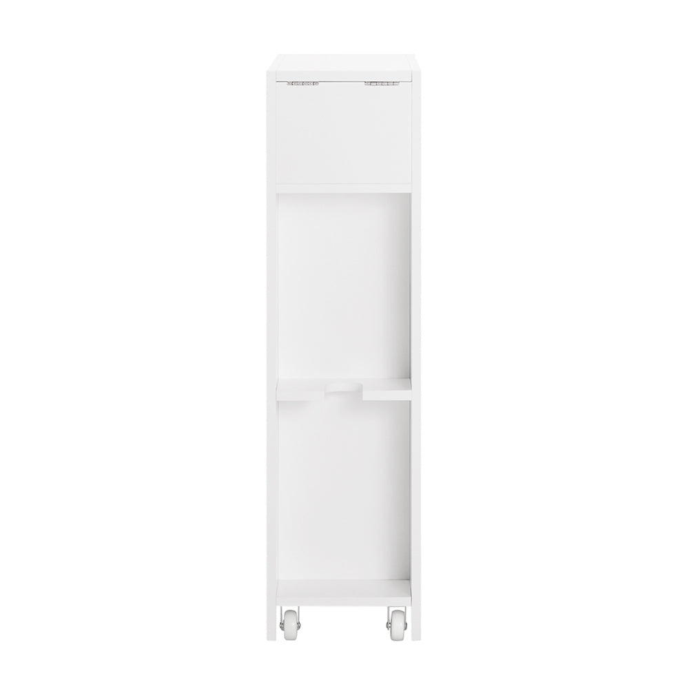 SoBuy Armoire de toilette avec 2 tiroirs - 60 x 20 x 75 cm - Blanc