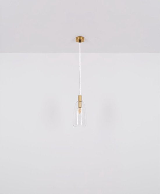 Globo - lampe suspendue - Garri - laiton - verre - Ø 43cm - E14 - 15789-3HM