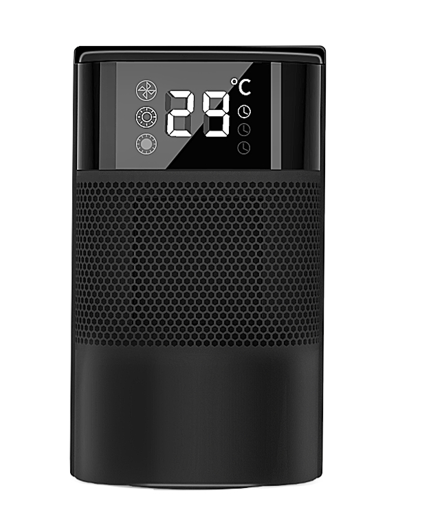 Aironex - Radiateur électrique - En céramique - 1000 W - Jusqu'à 20 m² - Noir