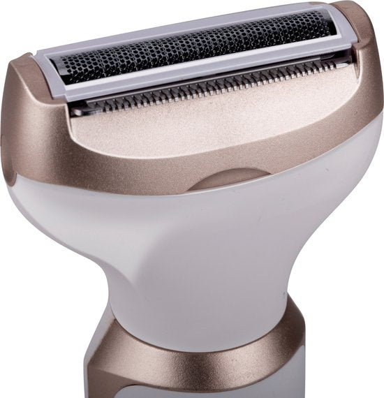 alpina 4-in-1 Ladyshave - Rasoir féminin - pour le corps et le visage - Tondeuse à sourcils incluse