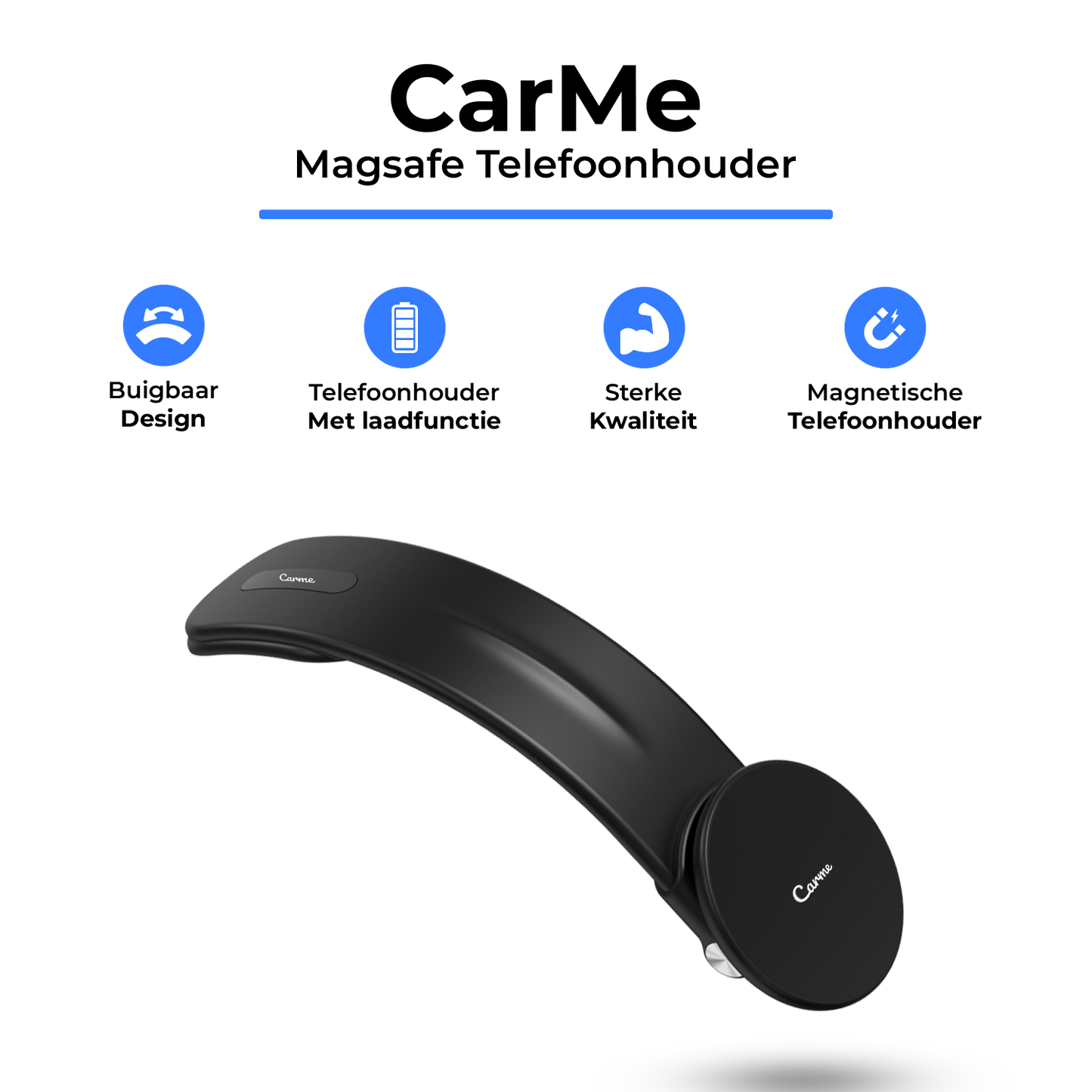 Support pour téléphone Carme MagSafe - Noir