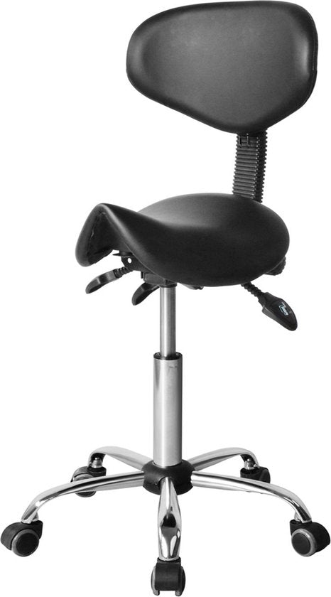Tabouret réglable - VDD - tabouret de barbier - dossier inclinable