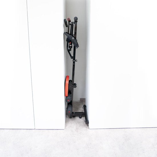 Kendox RowShaper - Rameur pour la maison - Appareil de fitness pour cardio et musculation - Rameur de fitness avec écran LCD pour l'entraînement à domicile - Chargement jusqu'à 120 kg