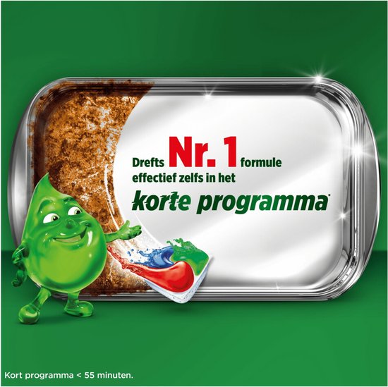 4x Dreft Tablettes pour lave-vaisselle Platinum Plus All In One 40 pièces