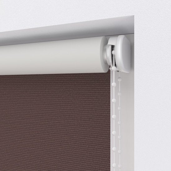 Store enrouleur Easy Blackout - Marron - 120 x 190 cm