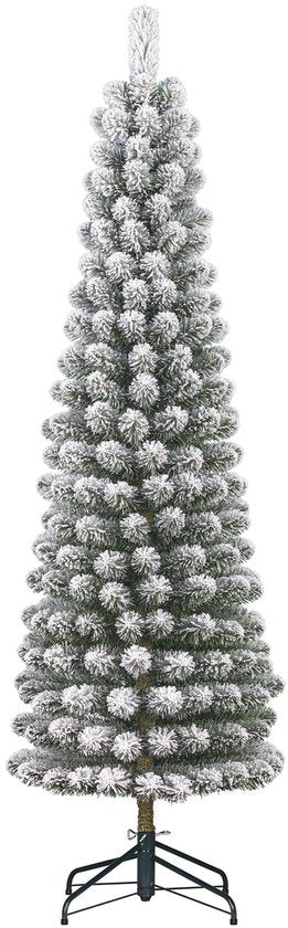 Arbre de Noël artificiel Black Box Trees - Arbre de Noël artificiel H 215 x Ø 56 cm - avec de la neige - Vert givré