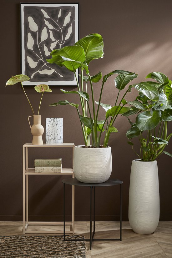 Table d'appoint Mikki - Mica Decorations - H45 x Ø45 cm - Noir