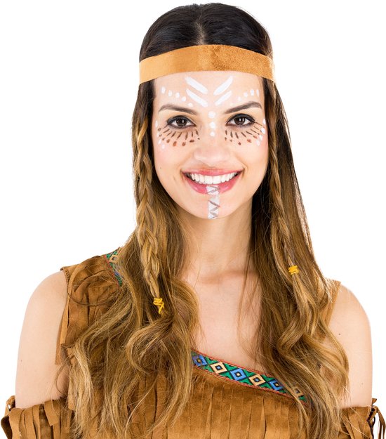 Dressforfun costume femme indienne sexy Cheyenne XXL - déguisement déguisement halloween déguisement fête déguisement carnaval déguisement fête déguisement carnaval - 300553