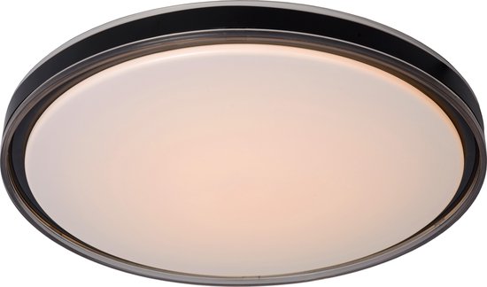 Lucide SILAS - Plafonnier - Ø 48,5 cm - LED à intensité variable - 1x36 W 2700 K - 3 niveaux de réglage - Fumé