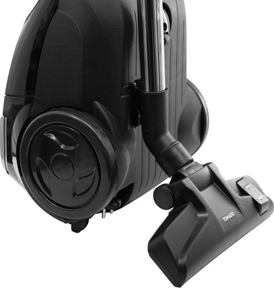 Tomado TVC3001B - Aspirateur à sac puissant - Filtre HEPA 13 - Longueur du cordon 7 mètres - Noir