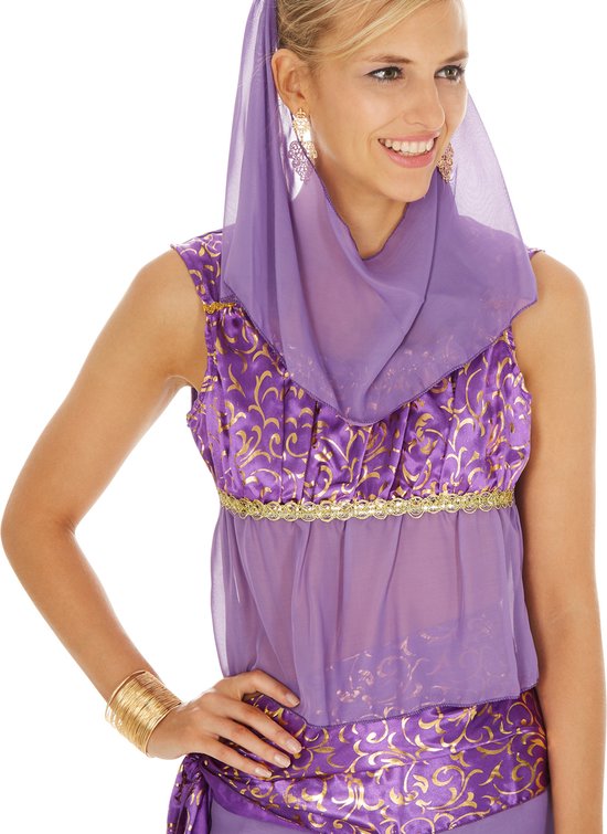 dressforfun Costume Femme Enchanteresse Orientale - Costume Femme - Carnaval - Party wear - Belly Dancer - Lilas - Taille L