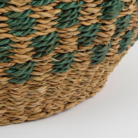 Mica Decorations Panier Billy pour plantes - H52 x Ø47 cm - Seagrass - Vert