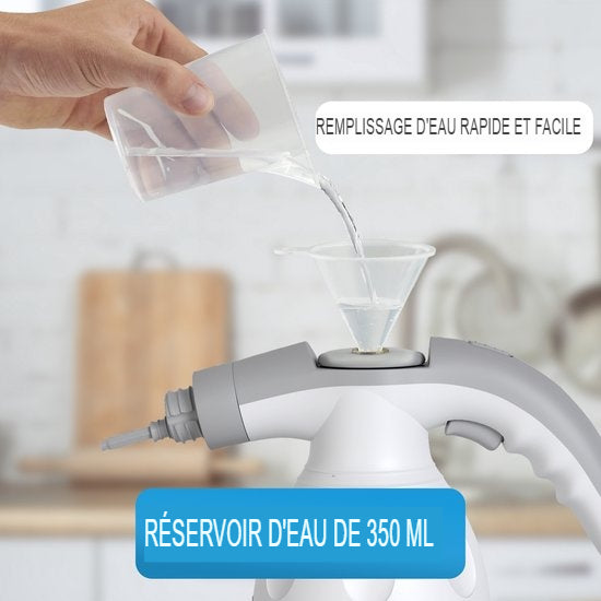 Nettoyeur vapeur portatif– Strex - 1200W 4 bars - Nettoyeur Multifonction à Main - Détachant