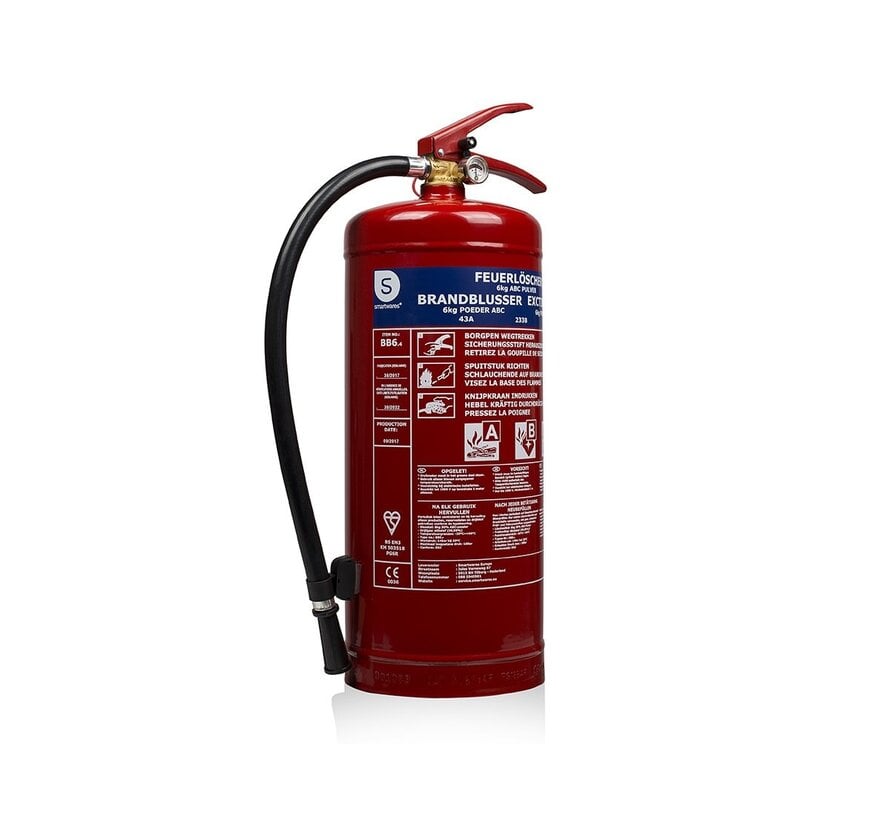 Smartwares Extincteur à poudre-6kg