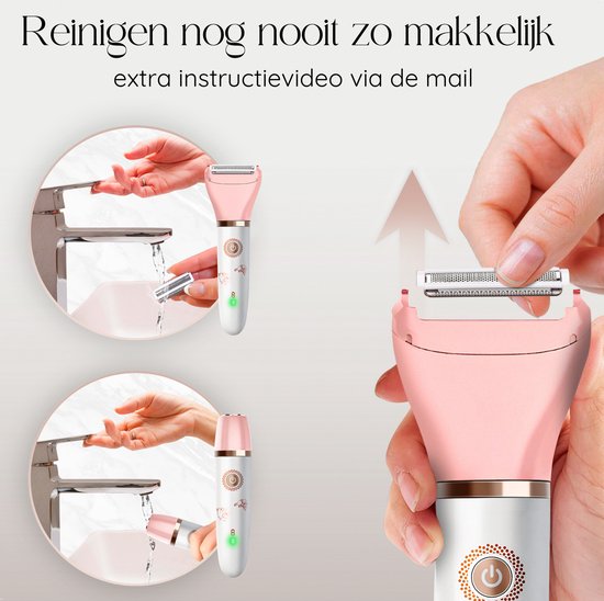 Rasoir Femme - Aisselles - Jambes - Maillot - Rasoir Femme - Epilateur électrique - Epilation visage femme - Tondeuse Femme - Rasoir Femme Bikini - USB Rechargeable