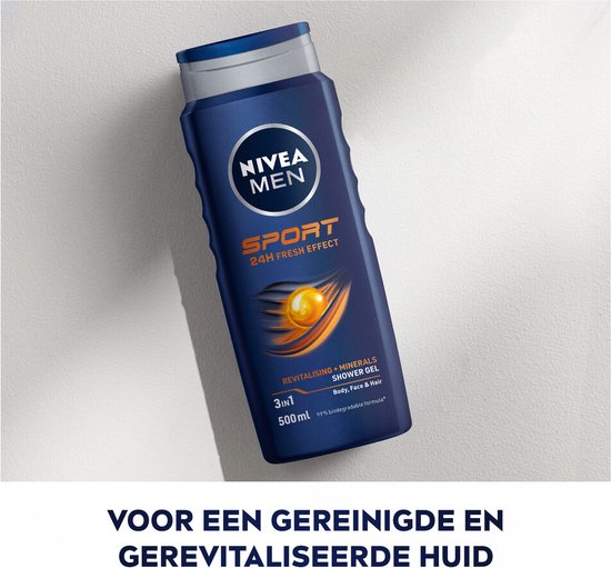 NIVEA Men Gel Douche Sport - 500 ml
