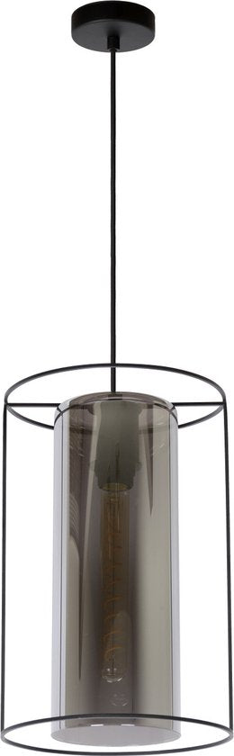 Suspension Lucide DOUNIA - Ø 25 cm - E27 - Noir