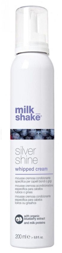 Milk Shake - Après-shampoing moussant Silver Shine pour cheveux blonds et gris (200 ml)