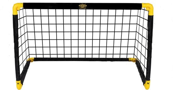 But de football Umbro - 90 x 59 x 61cm - Noir/Jaune