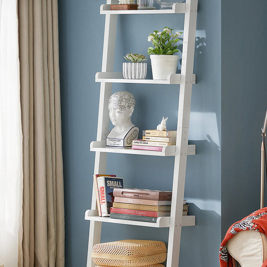 SoBuy FRG17-W Bibliothèque - 5 étagères - Blanc - 189 x 56 x 32,5