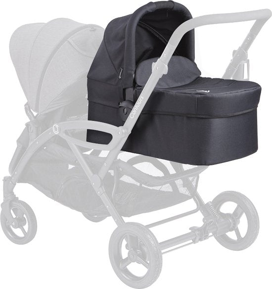 Contours Bassinet Noir Lit de voyage pour Contours Duowagen ZY016-BLK1