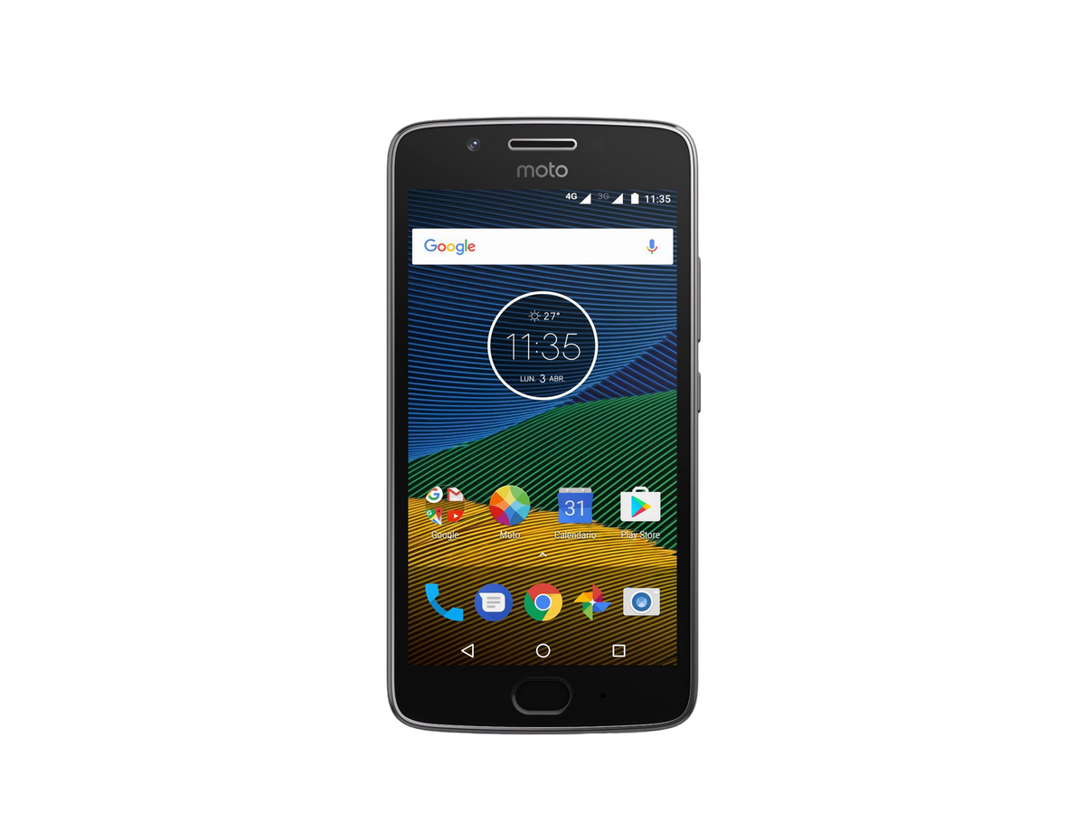 Smartphone Motorola Moto G5 Plus - 5,2 pouces Full HD - 32 Go - Or - 150,2 x 74 x 7,7 mm