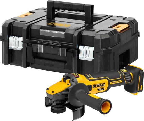 Meuleuse d'angle sans fil DeWALT DCG409NT 125 mm 18 V XR FlexVolt Advantage Basic Body en TSTAK