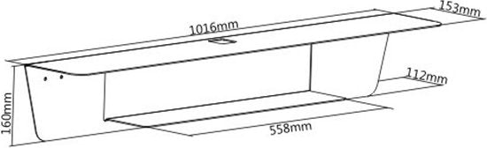 Support pour barre de son - support mural pour barre de son - support mural universel pour barre de son