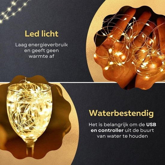 Rideau Lumineux LED pour les Fêtes - Giftmas - Guirlande Lumineuse de Noël pour Usage Intérieur et Extérieur - Télécommande Incluse - 300 LED - 3x3m