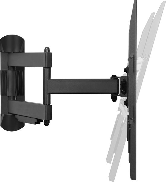 VONROC Support TV - Orientable et inclinable pour 32 à 75 pouces - Universel jusqu'à 50 kg. - Matériel de montage inclus