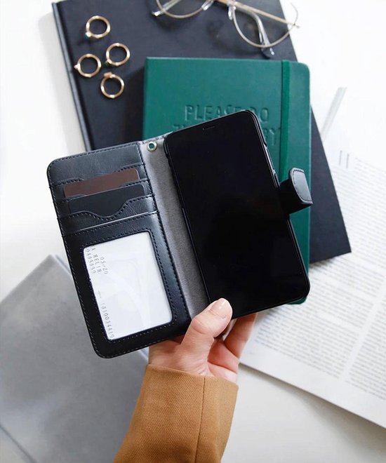iDeal of Sweden Coque Magnet Wallet+ pour iPhone XS Max Noir