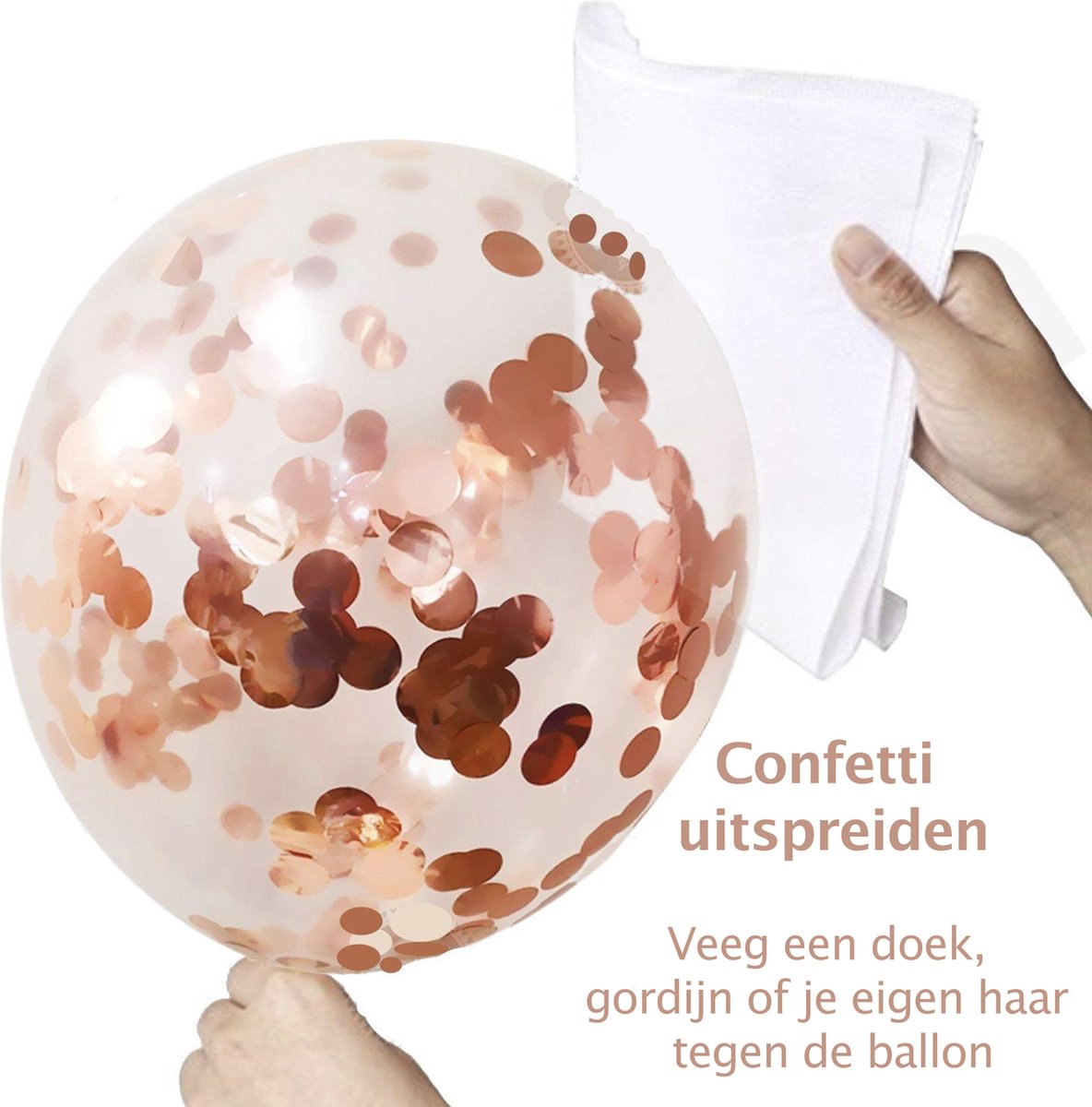 Happy Goods - Décorations de mariage - Ballons et accessoires - 38 pièces - Guirlandes