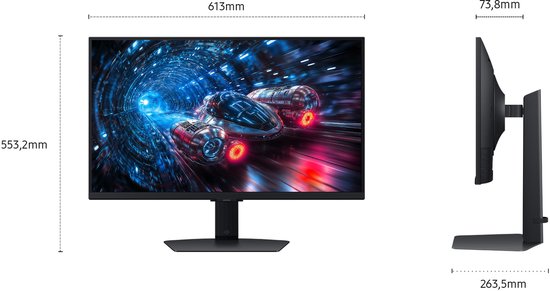 Série Samsung Odyssey G7 - Écran de jeu - 27 pouces 4K - HDR10 - 360 Hz