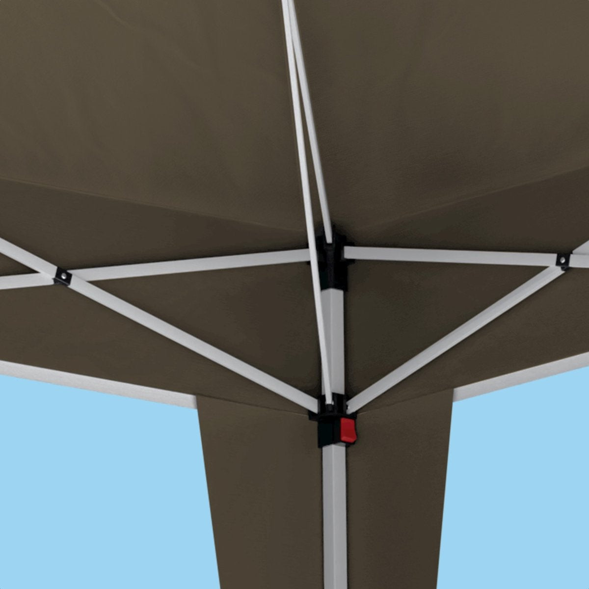 Tonnelle de jardin - LifeGoods - Pavillon - Tente de fête - 3x3 m - Montage facile - Pliable - Avec sac de transport - Beige