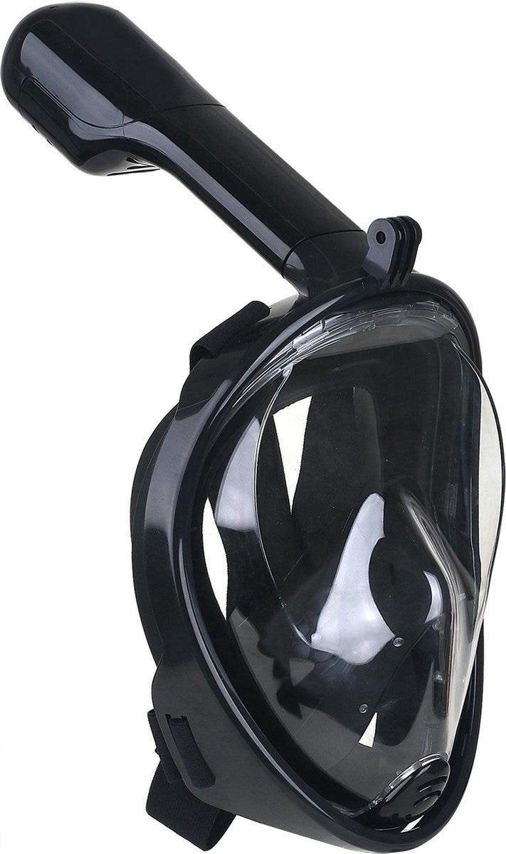 Gadgy Snorkelmasker Volwassenen S/M- Snorkelset Zwart - Full Face Duikmasker - Duikbril met Snorkel - Snorkelen en duiken in 2024