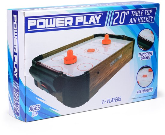Toyrific Table de hockey sur gazon 20 pouces marron 5 pièces