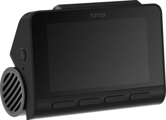 Kit 70mai Dash Cam A810 - Caméra embarquée avant et arrière - 4K Ultra HD avec capteur Sony STARVIS 2 - Vision nocturne HDR - GPS et assistance à la conduite ADAS - Sécurité en mode stationnement - Commande via l'application Wi-Fi et capteur G pour la dét