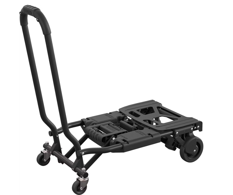 Cosco 2-in-1 Strolley & Trolley | Pliable, 82,55 x 42,93 x 77,22 cm, Noir