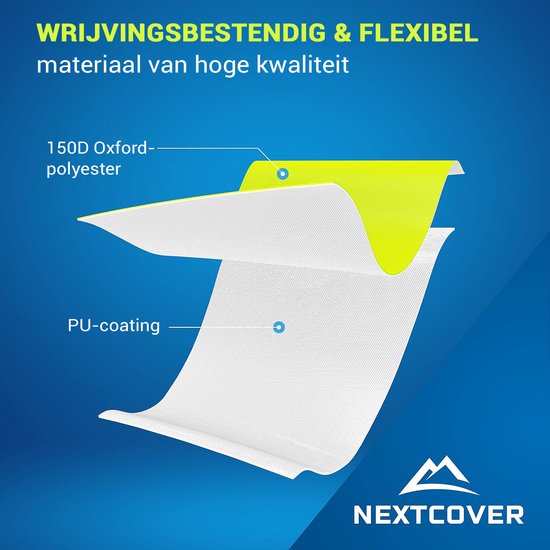 NEXTCOVER® Housse de pluie universelle pour casque de vélo - Housse de casque 100% étanche au vent et à l'eau - Housse de pluie réfléchissante pour tous les casques de vélo - Housse de casque étanche avec marquage de sécurité réfléchissant