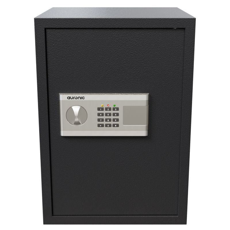 Auronic Coffre-fort électronique extra-large - 54L - Acier - Noir