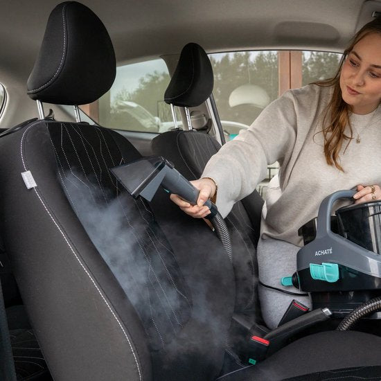Achaté Nettoyeur de taches PRO - Nettoyeur de tapis à vapeur et eau chaude - Nettoyeur à vapeur - Nettoyeur de canapé - Nettoyeur de siège - Nettoyeur de meuble - Nettoyeur de matelas - Nettoyeur de siège de voiture - Nettoyeur de textile - Machine de net