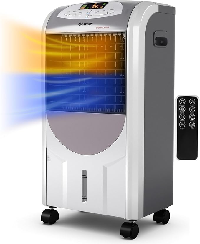Climatiseur et radiateur 4-en-1 Coast – 2 000 W – 7 L – 38 x 28,5 x 74 cm