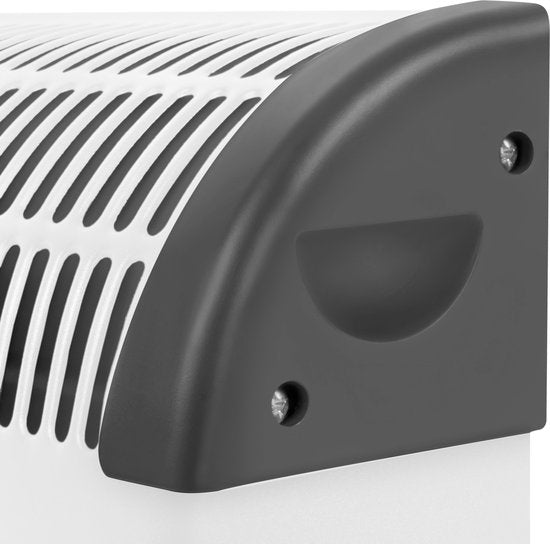 VONROC Chauffage électrique - Convecteur - 3 réglages : 750W/1250W/2000W - Thermostat réglable - Chauffe les pièces jusqu'à 24m2 - Boîtier très robuste - Silencieux - Blanc