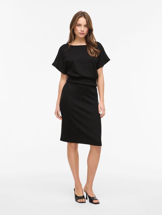 Robe longue VILA VIRAFFI à manches courtes