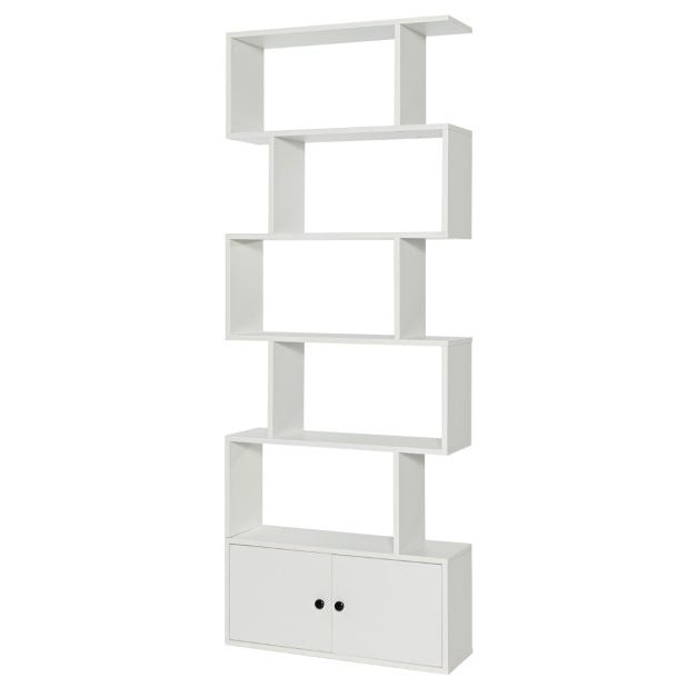 Bibliothèque Coast - à 6 niveaux - armoire à portes -