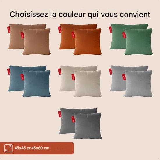 Coussin chauffant Auronic Infra rouge Classic 45x60 cm - Sunset Orange